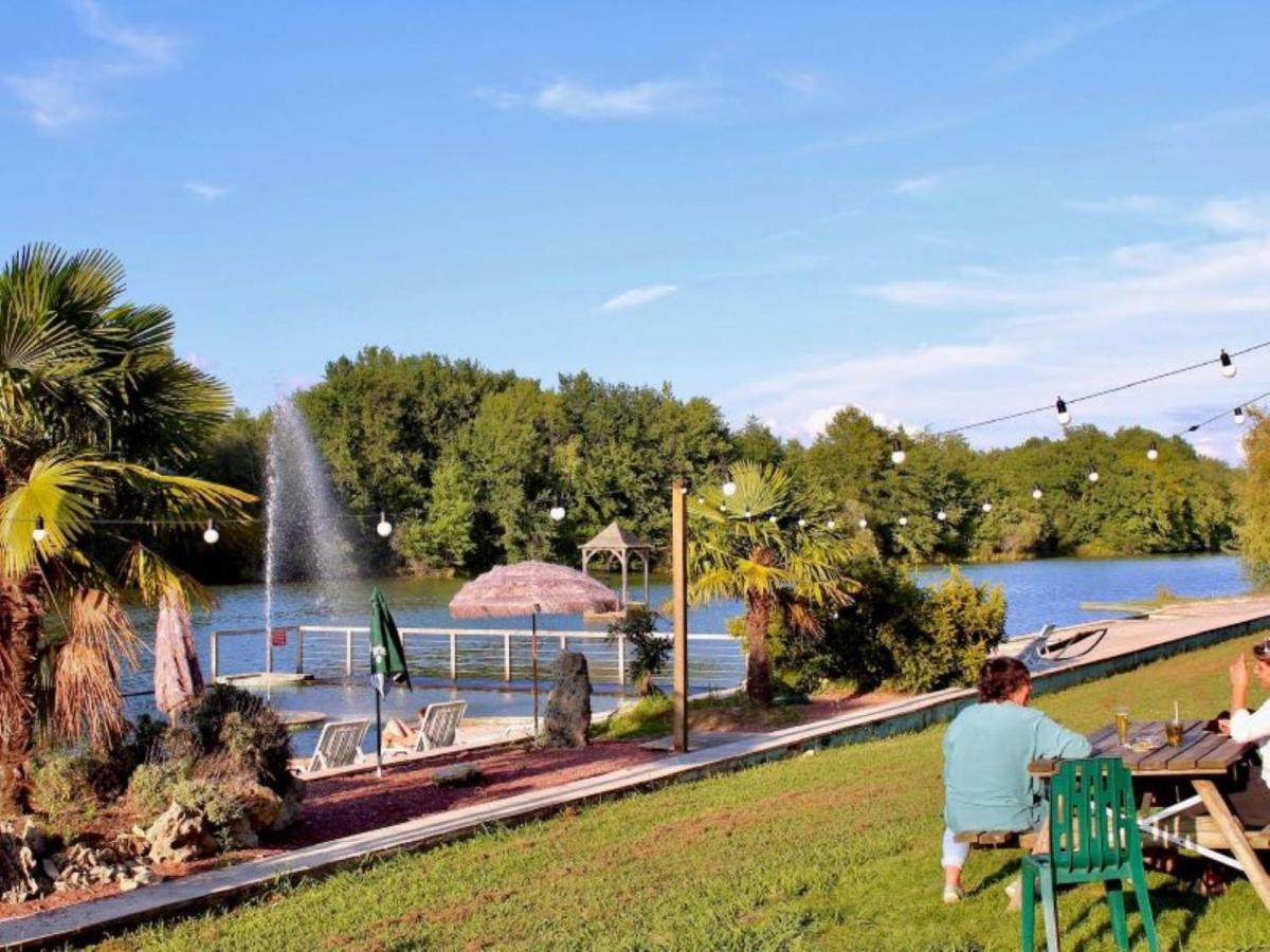 Camping Les Lacs D'Armagnac Bretagne-d'Armagnac Bagian luar foto
