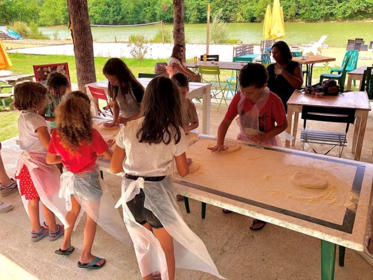 Camping Les Lacs D'Armagnac Bretagne-d'Armagnac Bagian luar foto