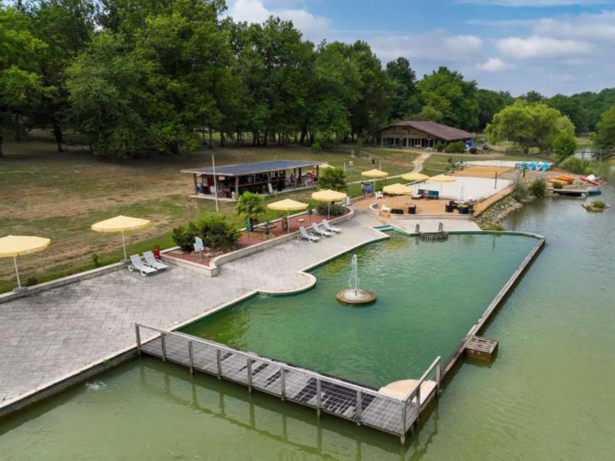 Camping Les Lacs D'Armagnac Bretagne-d'Armagnac Bagian luar foto