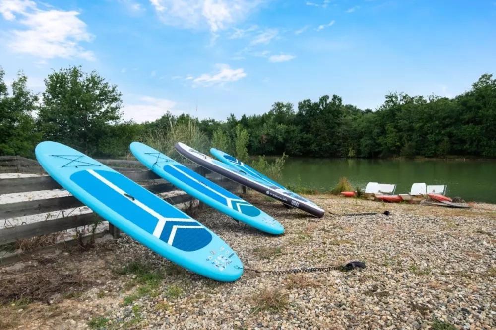 Camping Les Lacs D'Armagnac Bretagne-d'Armagnac Bagian luar foto